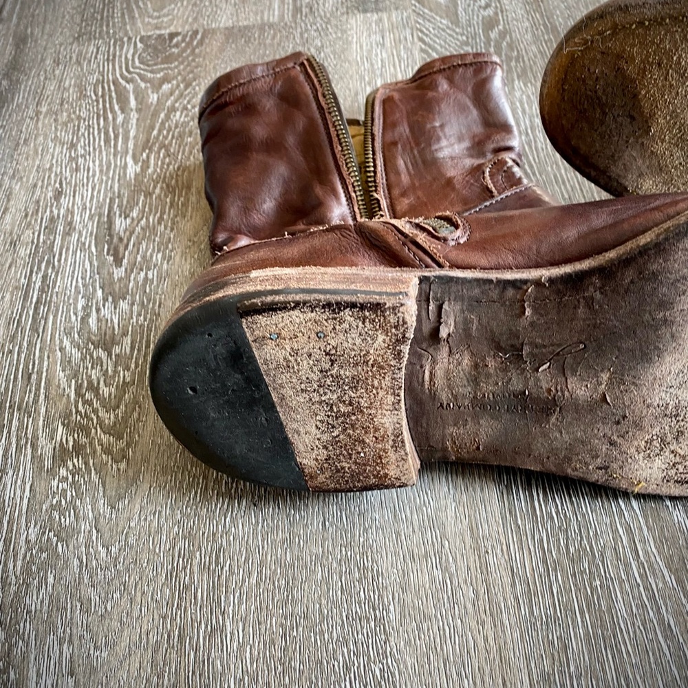 Men’s Frye boots in brown, size 13 - Picture 5 of 13